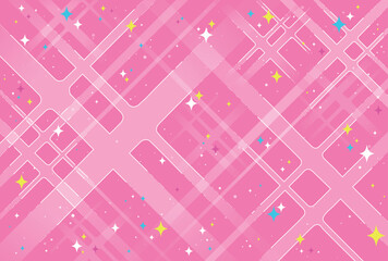 キラキラポップな背景素材 光り輝く ピンク グリッター バックグラウンド  イベント セール