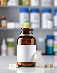 Pharmacy medicine bottle