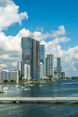 Fototapeta premium El DownTown de Miami