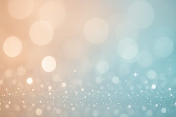Obraz premium Sparkling light bokeh background with glitter dust and dreamy diamond shimmer abstract pastel gradients for festive elegant design and luxury brand visuals