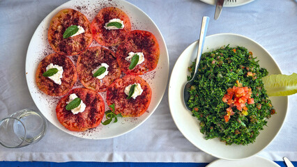 Salad appetizers