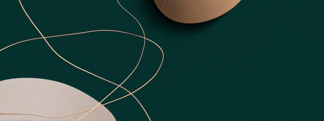 Abstract Background with Geometric Shapes and Natural Textures