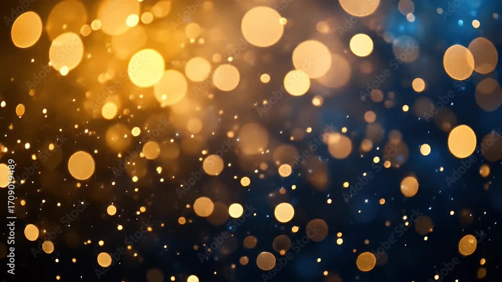 Poster abstract bokeh background