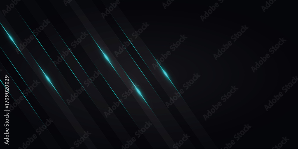 Aufkleber abstract background with overlapping layers and a glowing blue light line effect. modern and futuris