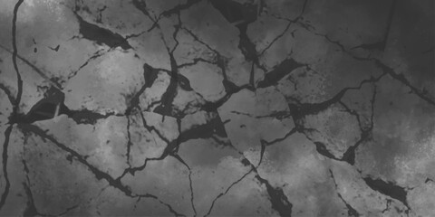 cracked white paint on a gray background, a black and gray drawing of a cracked wall, background with crack. Vector Illustration of Cracked Ground Texture with Transparent Background.