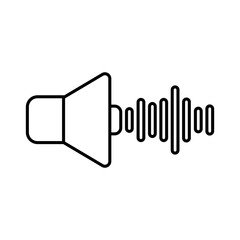 loudspeaker icon