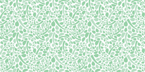 Organic motif, botanical motif background. Seamless pattern.Vector.スタイリッシュな有機的パターン