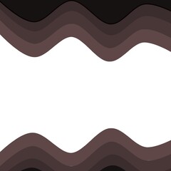 Black and brown wave background. Dark color wave gradient. Abstract wave background.