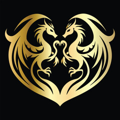 
phoenix head logo design vector template. Luxury heraldic phoenix symbol. Phoenix Bird Wings Logo Design Template.