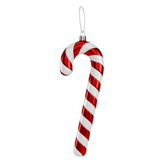 Fototapeta premium candy cane isolated on white