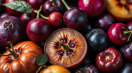 fresh mixed fruits