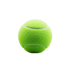 tennis ball on white background