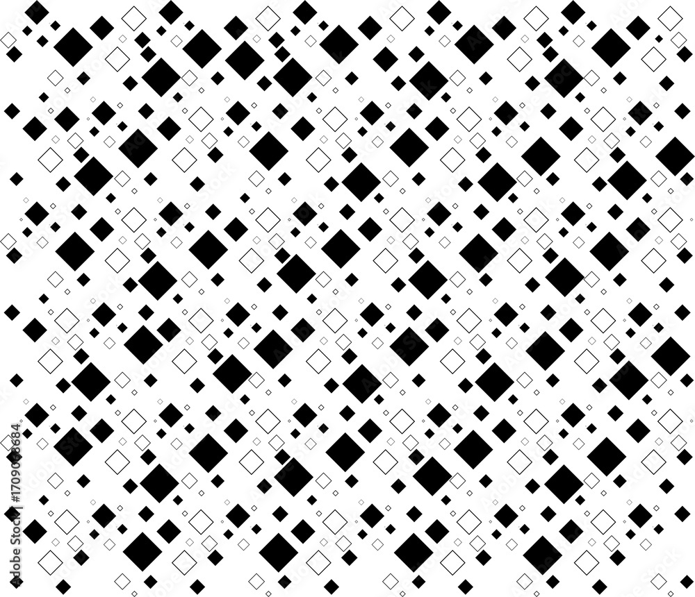 Aufkleber abstract geometric pattern with small and large rhombuses. design element for web banners, posters, 