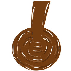 Melted Chocolate Dripping