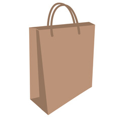 Brown Paper Bag Illustration