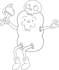 Halloween,Vector illustration