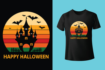 Halloween T-shirt Bundle design. 25 Halloween T-shirt design.