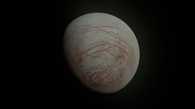 Europa Moon of Jupiter, Solar System