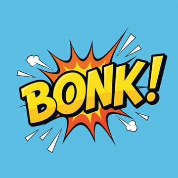 Comic Book Style Bonk Explosion