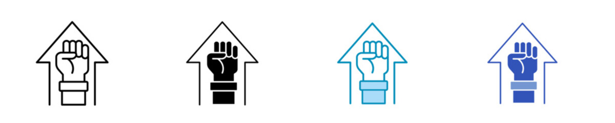 Willpower  Icon Set Multiple Style Collection