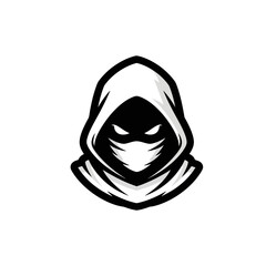 Masked Figure Logo Design