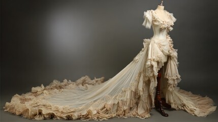 Elegant vintage style dress