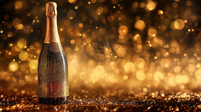 Majestic Two glasses of champagne with the words quota new York quota on the bottom