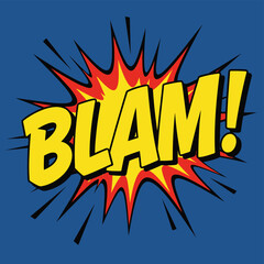 Naklejka premium Comic Book 