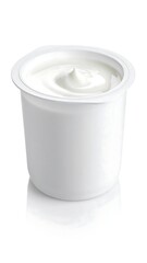 Creamy yogurt in a cup