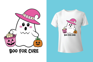Halloween Pumpkin Vector Illustration T-shirt Design