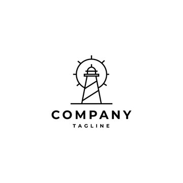 Lighthouse Sun Logo Images – Browse 2,383 Stock Photos, Vectors, and ...