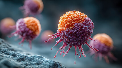 Immune cell T cell dendritic cell antigen receptor activation synapse cytokine microbe gut mucosa with calm focus and wonder