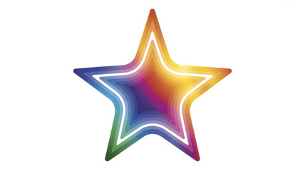 Obraz premium Download this colorful star vector graphic for free use in your design projects and creative endeavors today