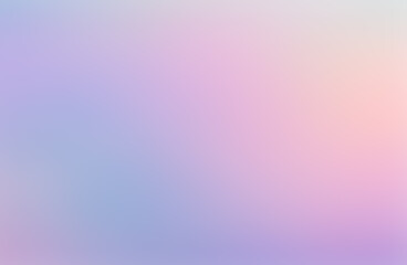 A soft pastel gradient flows seamlessly from blue to pink and peach, creating a tranquil and dreamy atmosphere.