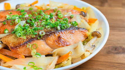 鮭のちゃんちゃん焼き