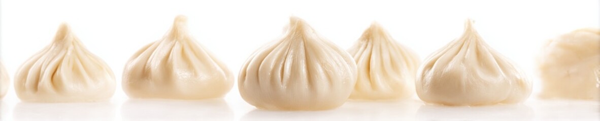 Premium Authentic Modak Sweets Single Steamed Delicate Indian Dessert Highlighted on White Background for Modern Food Packaging and Marketing Campaigns