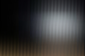 Obraz premium Illustration of abstract dark background with vertical lines and light in the center