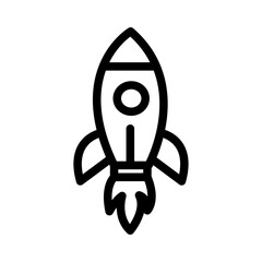 Accelerated Launch Line Icon of Business Incubation Icon Set