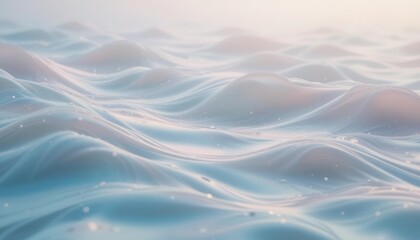 Pastel Water Motion  Abstract Sea Background for Mobile Featuring Silky Smooth Shimmering Water.