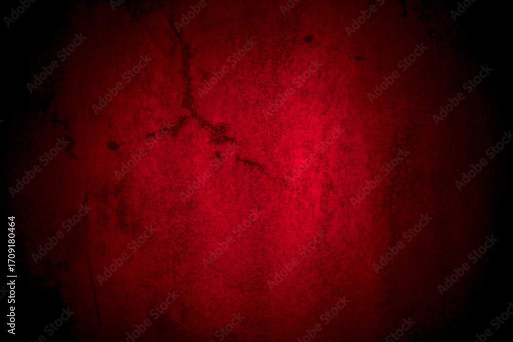 Aufkleber old wall texture cement black red background abstract dark color design are light with white gradien