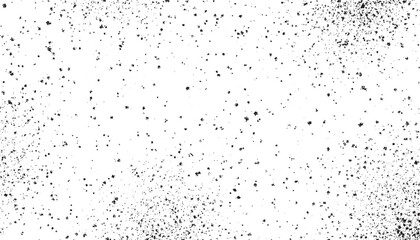 Noise dot grain background with abstract grunge texture, vector gradient. Grain noise background of black irregular dots and grainy halftone dust film grain speck grit grunge overlay on white backgrou