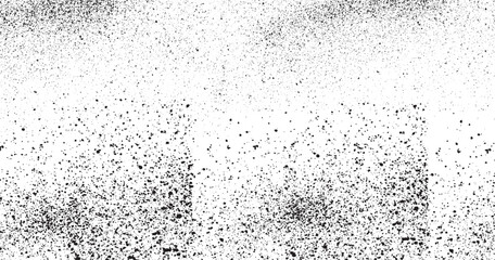 Noise dot grain background with gradient ripple wave, vector grunge texture. Abstract grain noise background with black grainy  White black dust overlay grunge texture with distressed grain noise 