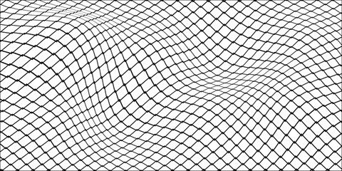 Mesh texture for fishing nets. Seamless pattern for sportswear or soccer goal, volleyball net, basketball hoop, hockey, athletics. vektor