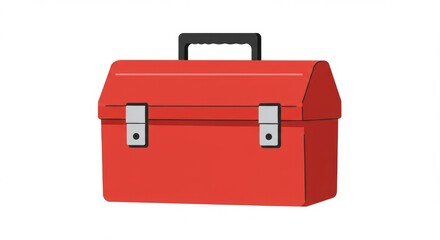 Handyman Toolbox for Repair and Maintenance Vector