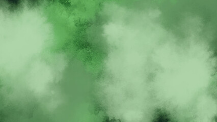 Abstract green smoke or cloud texture, green abstract background with soft, misty textures, 