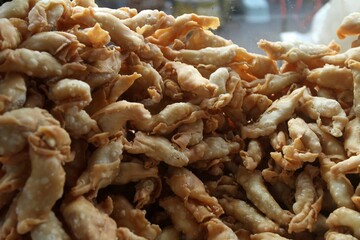 pile of snack on table