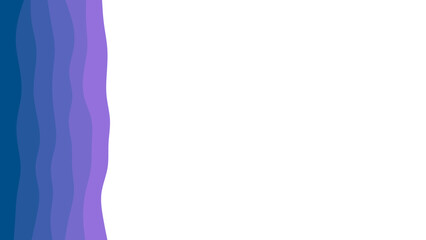 Abstract wavy blue and purple gradient background with ample copy space. Ideal for modern design, corporate presentations, or creative marketing projects.