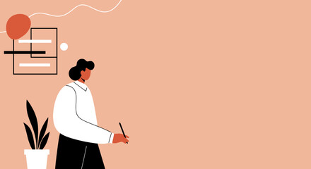 Man working remotely on a laptop while camping, embodying the digital nomad lifestyle. Blends productivity with outdoor freedom and modern work-life balance.