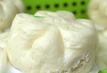 chinese steamed bun or bakpao