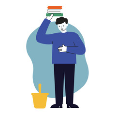 education 4 vector art design illustration